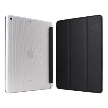 Чохол iPad 7/8/9 10.2" 2019-2021 Texture TPU Pen Slot Transparent black