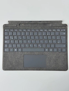 Клавіатура для планшета Microsoft Surface Pro Signature Keyboard QWERTZ Platinum (з тачпадом, з підсвіткою, німецька розкладка) (8X6-00065) - Б/В