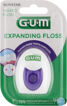 Nić dentystyczna GUM Expanding Floss rozszerzająca się 30 m (70942302401)