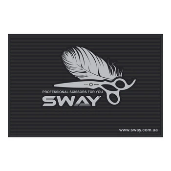 Парикмахерский резиновый коврик для инструментов Sway 45х30х0,5 см.