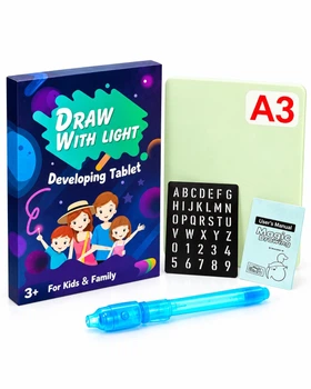 Набір для малювання світлом Draw with Light 40,8 см (ручка, трафарет)