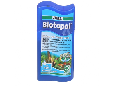 Средство для подготовки воды JBL Biotopol на 200 л 50 мл РАЗЛИВ 4287