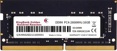 Оперативна пам'ять KingBank SODIMM DDR4-2666 16384MB PC4-21300