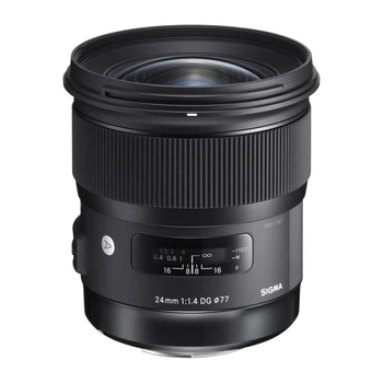 Об'єктив Sigma 24mm f/1.4 DG HSM Art для Canon EF — світлосильний ширококутний об'єктив для професійної фото- та відеозйомки