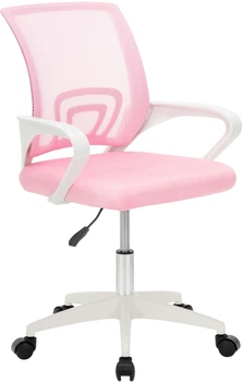 Fotel biurowy Springos HF0074 różowy (5908455316576)