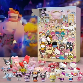 Адвент-календар Hello Kitty і друзі, 24 фігурки, 3 см