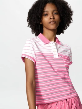 Поло жіноче Uniqlo 213212941 XL Рожеве (1162930793)