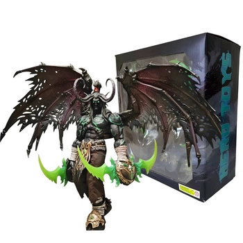 Колекційна фігурка Іллідан (Illidan) з крилами та клинками, 20 см — World of Warcraft