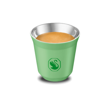 Чашка Nespresso × Swarovski PIXIE Espresso, 80 мл, зелёная