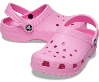 Дитячі крокси для дівчинки Crocs kids Classic Clog Taffy Pink (37-38, рожевий)