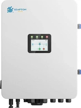 Гібридний інвертор Leapton H6000-LS2-G5 6кВт, 2xMPPT, IP66