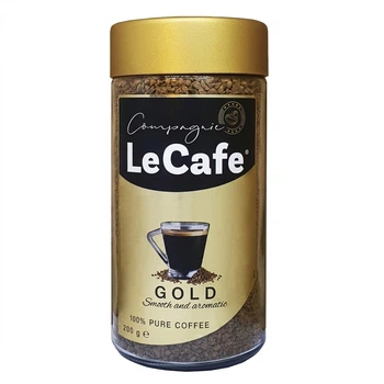 Кофе растворимый Le Cafe Gold, 200 г, стеклянная банка