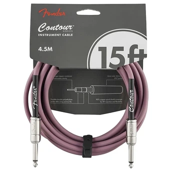 Кабель інструментальний FENDER CABLE CONTOUR SERIES 15' BURGUNDY MIST (301295)