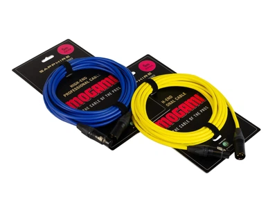 Пара XLR-кабелів Mogami XLR-XLR-YB, 5 м