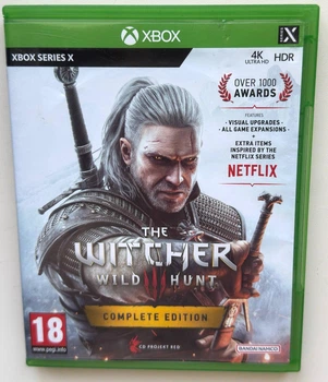Диск для Xbox Series X - The Witcher 3 Wild Hunt Complete Edition, русская версия, Б/У