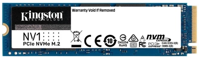 SSD диск накопичувач Kingston NV1 2TB NVMe M.2 2280 PCIe 3.0 x4 (SNVS/2000G) Б/В