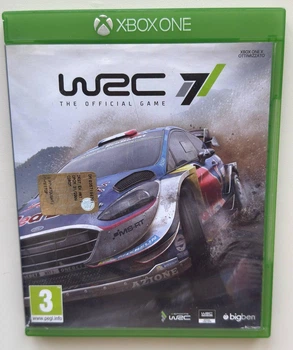 Диск для XBOX One - WRC 7, русские субтитры, Б/У