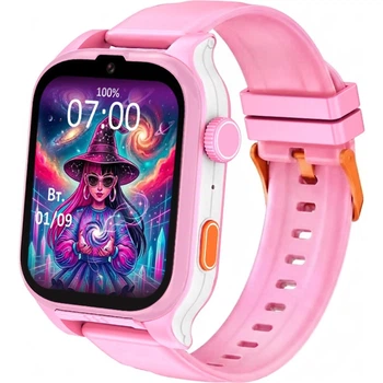 Смарт-годинник для дітей AmiGo GO810 Ultra, 4G, GPS, BT, Wi-Fi, 800mAh, 48h, Pink UA UCRF