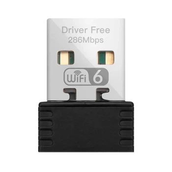 WIFI адаптер usb вифи wi fi для пк комп компьютера беспроводной интернет передатчик FENVI Wi-Fi 6 AX286 USB 2.4GHz (802.11ax)