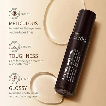 Сыворотка-масло для глаз с ретинолом и кофеином SADOER Retinol Caffeine Eye Serum Oil (8 мл)