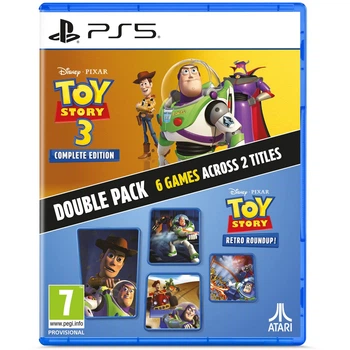 Диск для PlayStation 5 - Toy Story Retro Roundup + Toy Story 3 Complete Edition Double Pack, английская версия