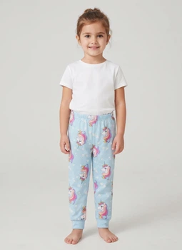 Дитячі піжамні штани з єдинорогами (primark), 3–4 роки, 104 см