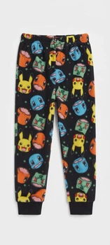 Дитячі теплі піжамні штани з принтом pokémon (5-6 років), зріст 116
