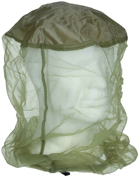 Антимоскитная сетка бескаркасная Mosquito Head Net Olive MFH