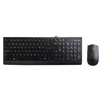 Комплект клавіатура + миша Lenovo 300 USB US розкладка (190793628601)