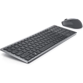 Комплект клавиатура + мышь Dell KM7120W беспроводной Bluetooth с батареями Titan Gray (2000001148136)