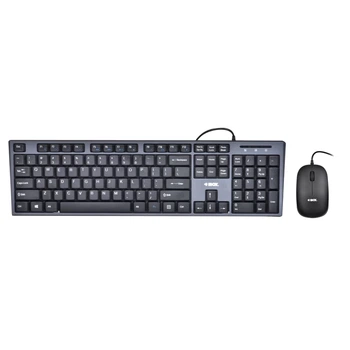 Комплект клавіатура + миша iBOX IKMS606 800 DPI US розкладка Black (5901443053897)