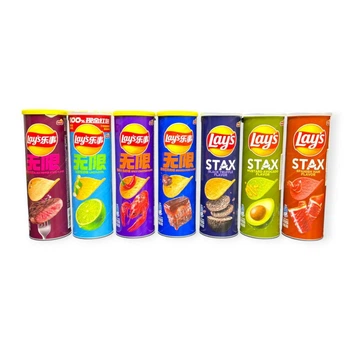 Чіпси Lay‘s Stax Mega Mix 90 грам (набір 7 штуки)