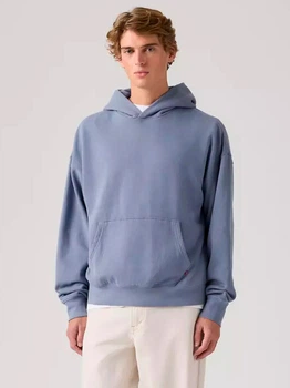 Худи утепленное мужское Levi`s 0060R0000(Troposphere-Blue) 2XL Голубое (199105290314)