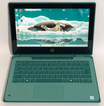 Ноутбук HP FORTIS FLIP G1i - 11.6" (1366x768) IPS тачскрин / Intel N150 / 8gb ddr5 / 256gb ssd / Windows 11 Pro, Б/у