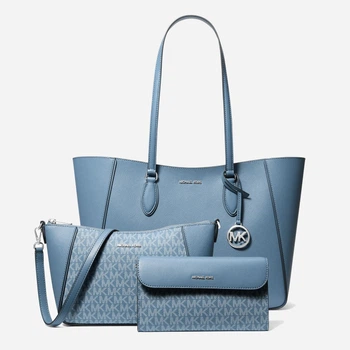 Набір сумок жіночий зі штучної шкіри Michael Kors 211335782 Синій (1163095458)