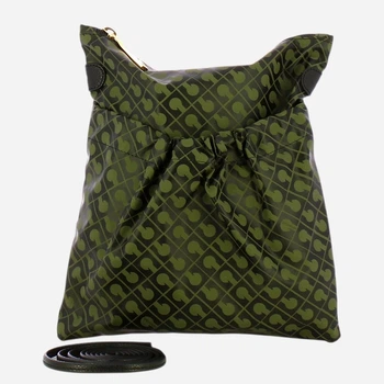 Torebka crossbody damska materiałowa Gherardini GH0231-FOREST Zielona (800070344856)