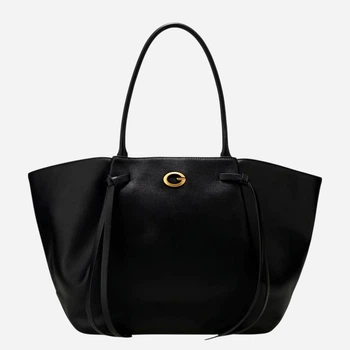 Сумка шопер жіноча зі штучної шкіри Guess HWBG2237230-BLA Чорна (800070360451)