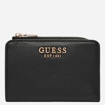 Гаманець жіночий зі штучної шкіри для карток Guess SWBG9735156-BLA Чорний (800070360503)