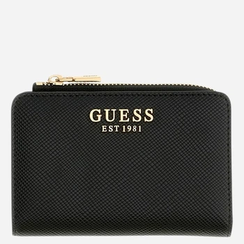 Гаманець жіночий зі штучної шкіри для карток Guess SWZG2227156-BLA Чорний (800070360515)