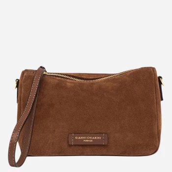 Torebka crossbody damska zamszowa Gianni Chiarini BS-10224-CM-PL-13827 Brązowa (800070361158)