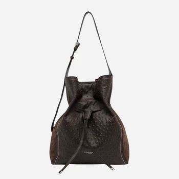 Сумка жіноча з натуральної шкіри середня Gianni Chiarini BS-12537-STEMU-2107 Коричнева (800070361202)
