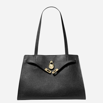 Torebka shopper damska skórzana Michael Kors 30F6GNXT7L-001 Czarna (800070364540)