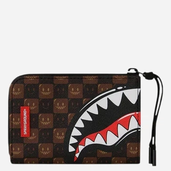 Гаманець зі штучної шкіри для карток Sprayground 910W9302NSZ Коричневий (800070365395)