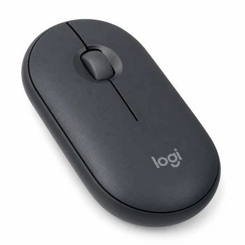 Бездротова Bluetooth миша Logitech Pebble Mouse 2 M350s 4000 DPI Multi-Device, графітова