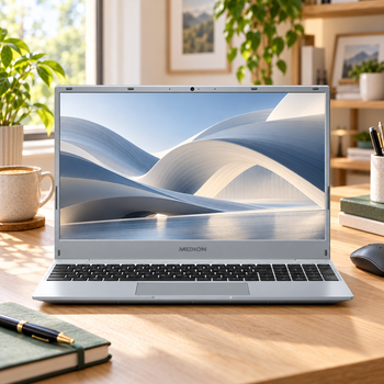 Ноутбук 15,6" Medion (Lenovo Group) E15301 | AMD Ryzen 7 3700U | RAM 16 ГБ | SSD 512 ГБ | AMD Radeon Vega 10 | Win11 (5543) - Уцінка