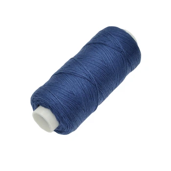 Нитки джинсовые KIWI 20/2 col.298, Синие, 200 ярдов Polimex