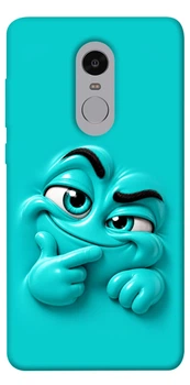 Чехол для Xiaomi Redmi Note 4X с принтом Бірюзовий-скептик