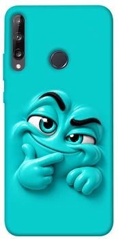 Чехол для Huawei P40 Lite E с принтом Бірюзовий-скептик
