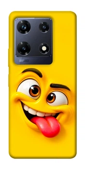 Чехол для Infinix Note 30 Pro NFC с принтом Жовтий-хитрун