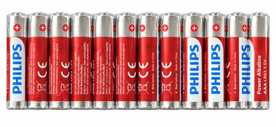Батарейки Philips Power Alkaline LR03 АAA 12 шт (R4857131820250)